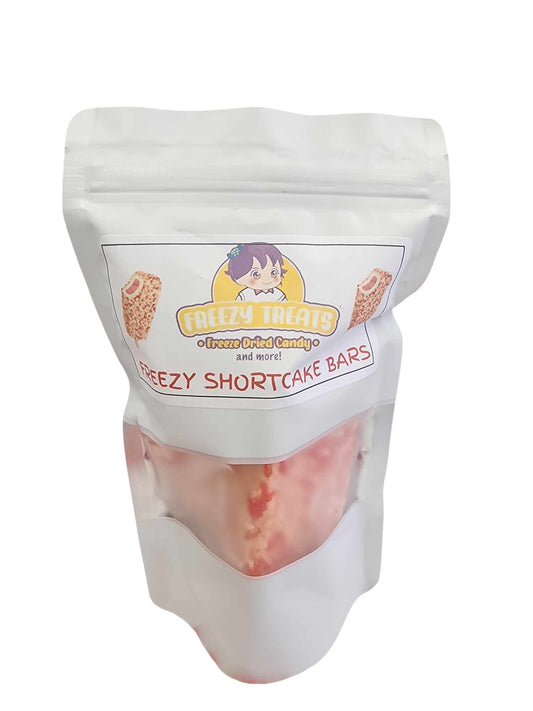FREEZY SHORTCAKE BARS-FREEZE DRIED ICE CREAM